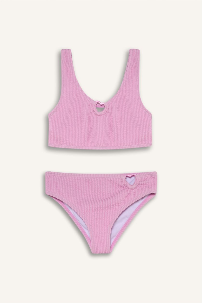 Девочки и подростки Сиреневый Бикини для девочек набор из 2 предметов