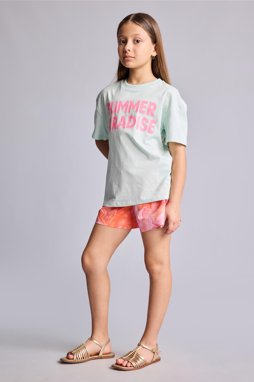 Girls & Teens Salmon Girl Floral Swim Shorts