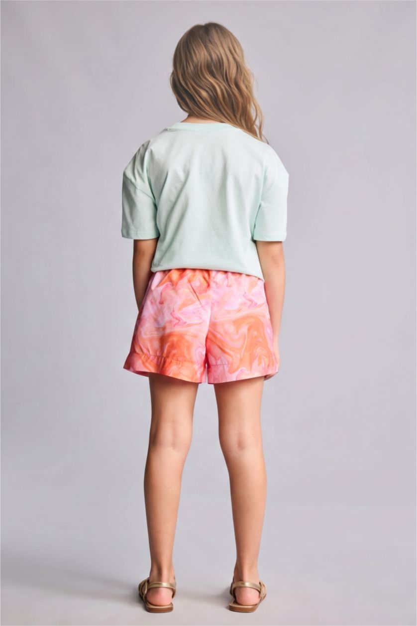 GIRLS & TEENS Salmon Girl Floral Swim Shorts