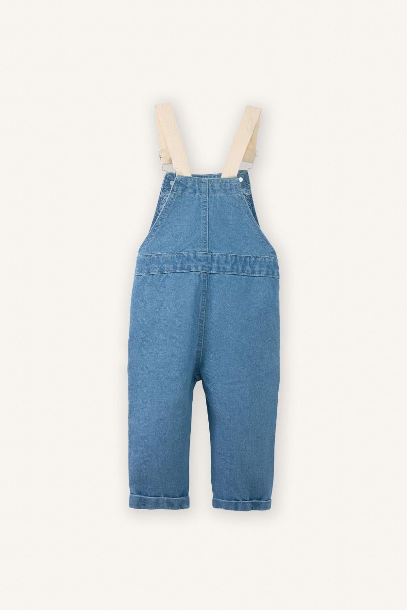 طفل صغير أزرق فاتح جمبسوت جينز بيبي اولادي