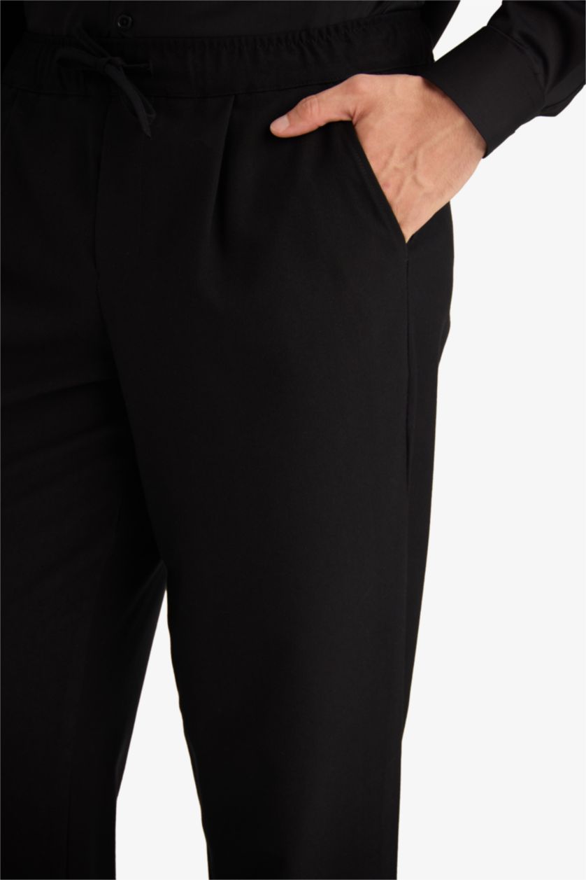 Man Black Trousers