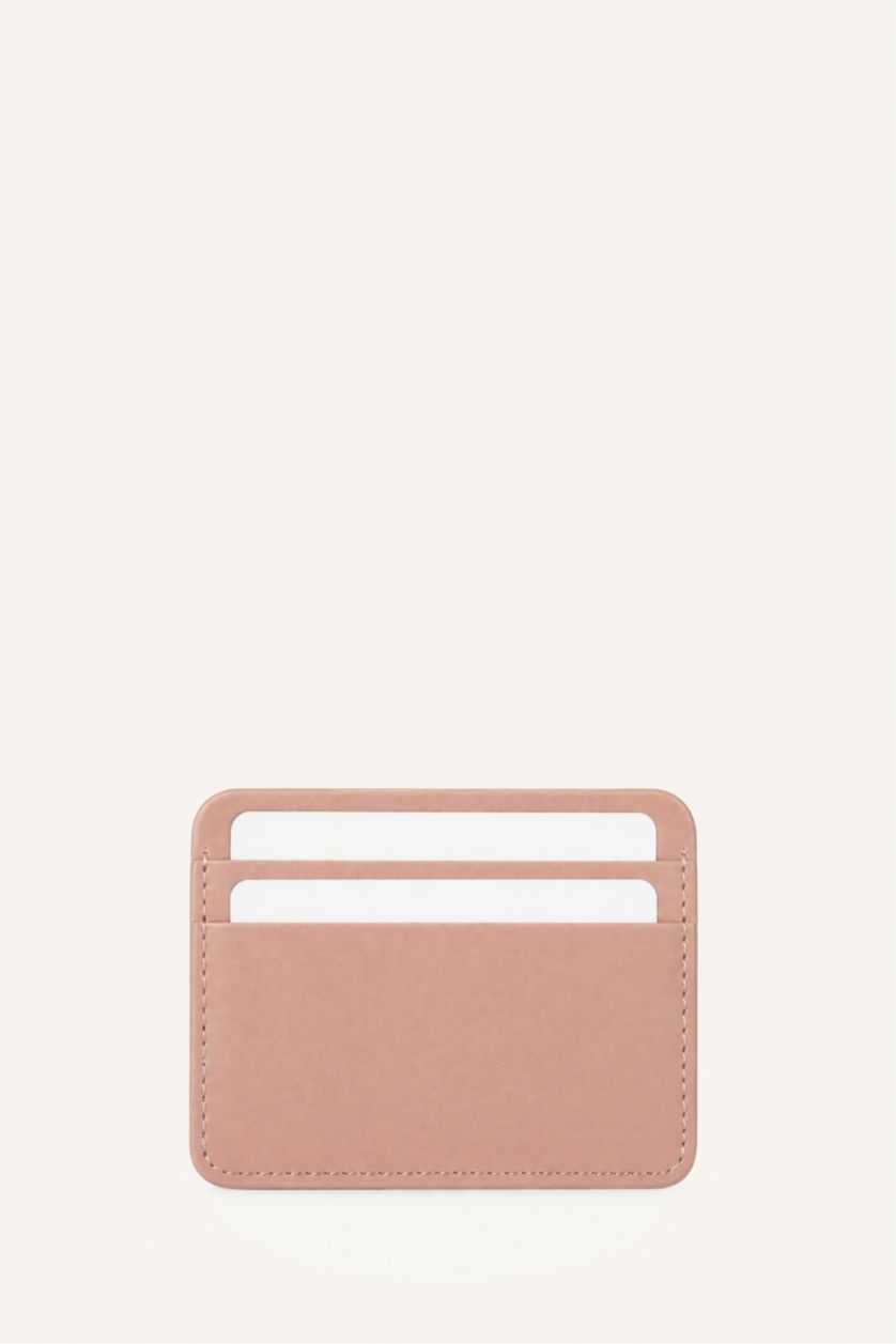 WOMAN Light Pink Woman Business Card Wallet