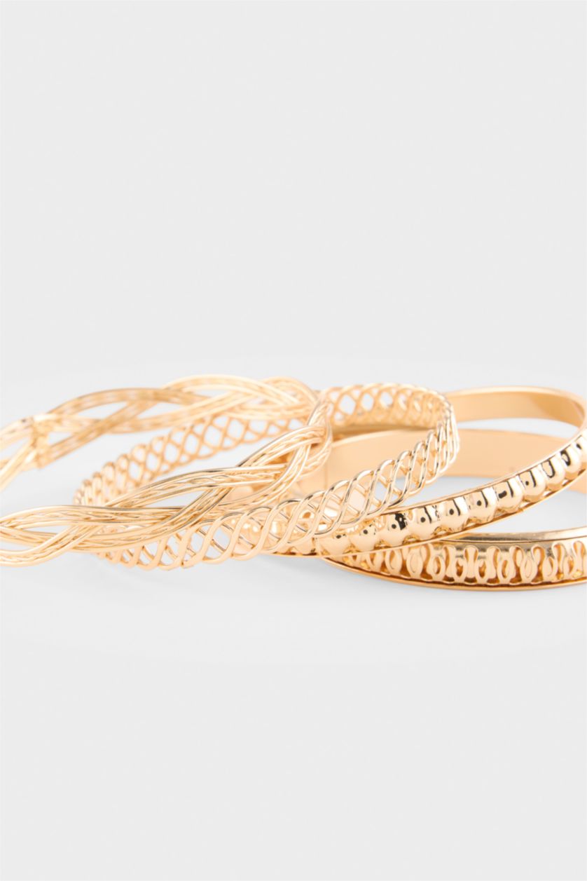 WOMAN GOLD Woman 7 Piece Bracelet Set