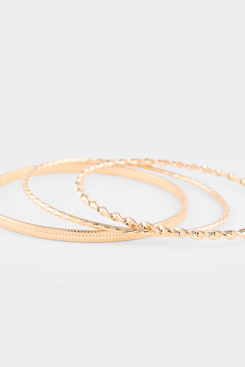 WOMAN GOLD Woman 7 Piece Bracelet Set