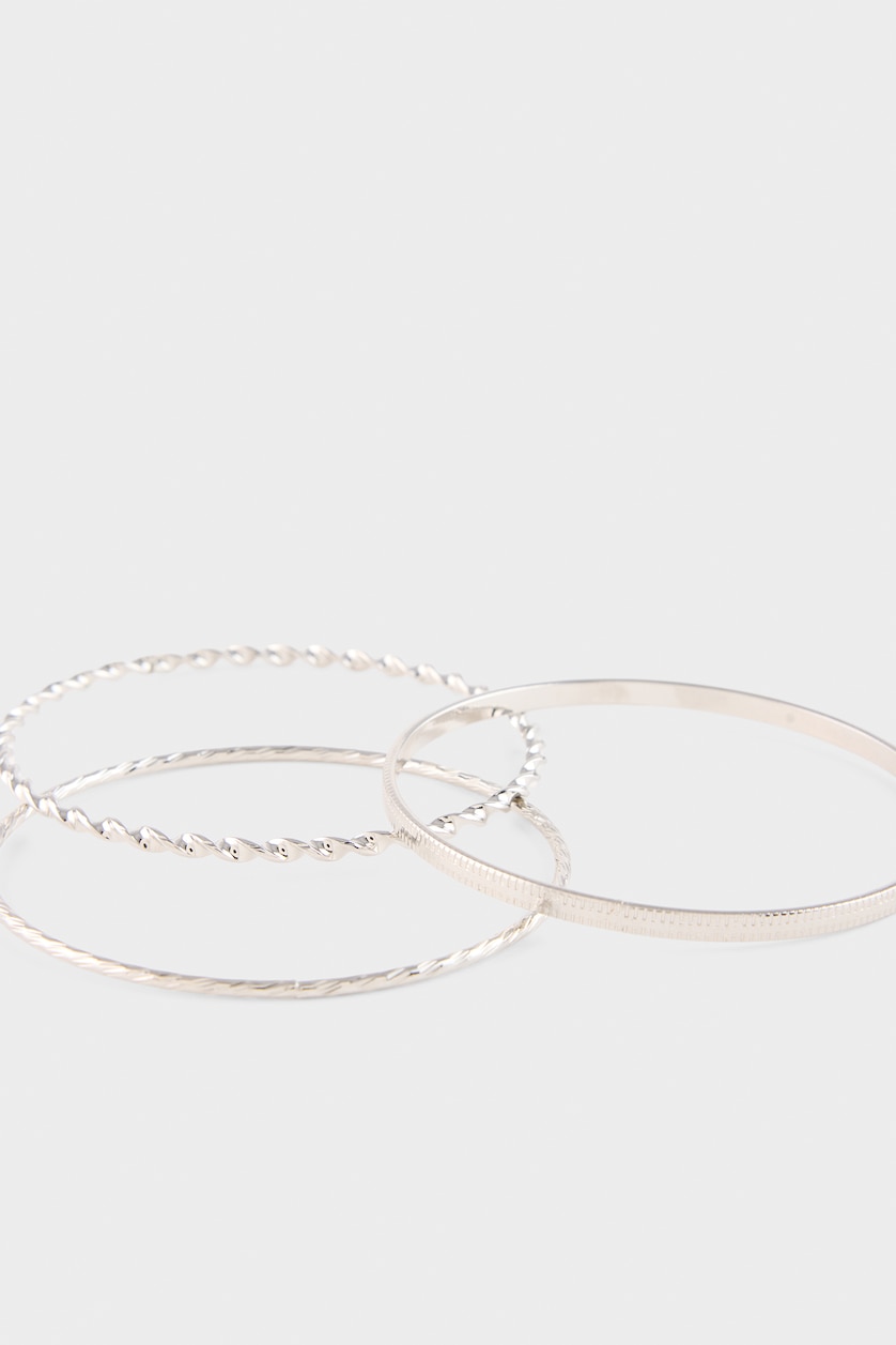 Women Gümüş 7 piece Bracelet