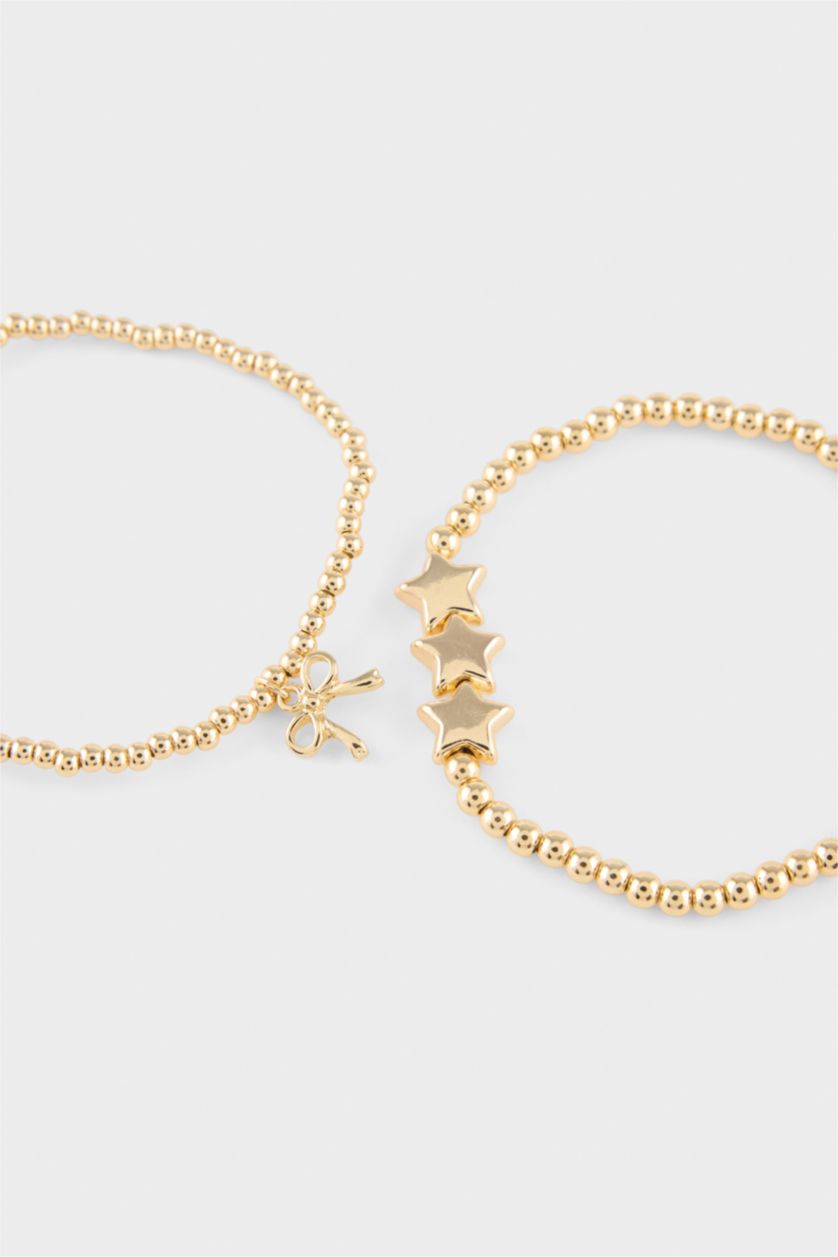 Kadın Altın Kadın 5'li Bileklik