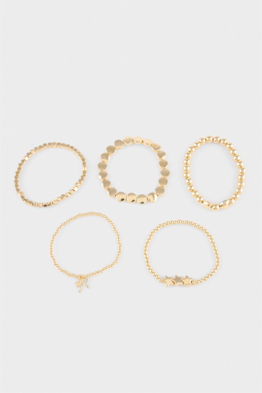 FEMME Altın Lot de 5 bracelets pour femme