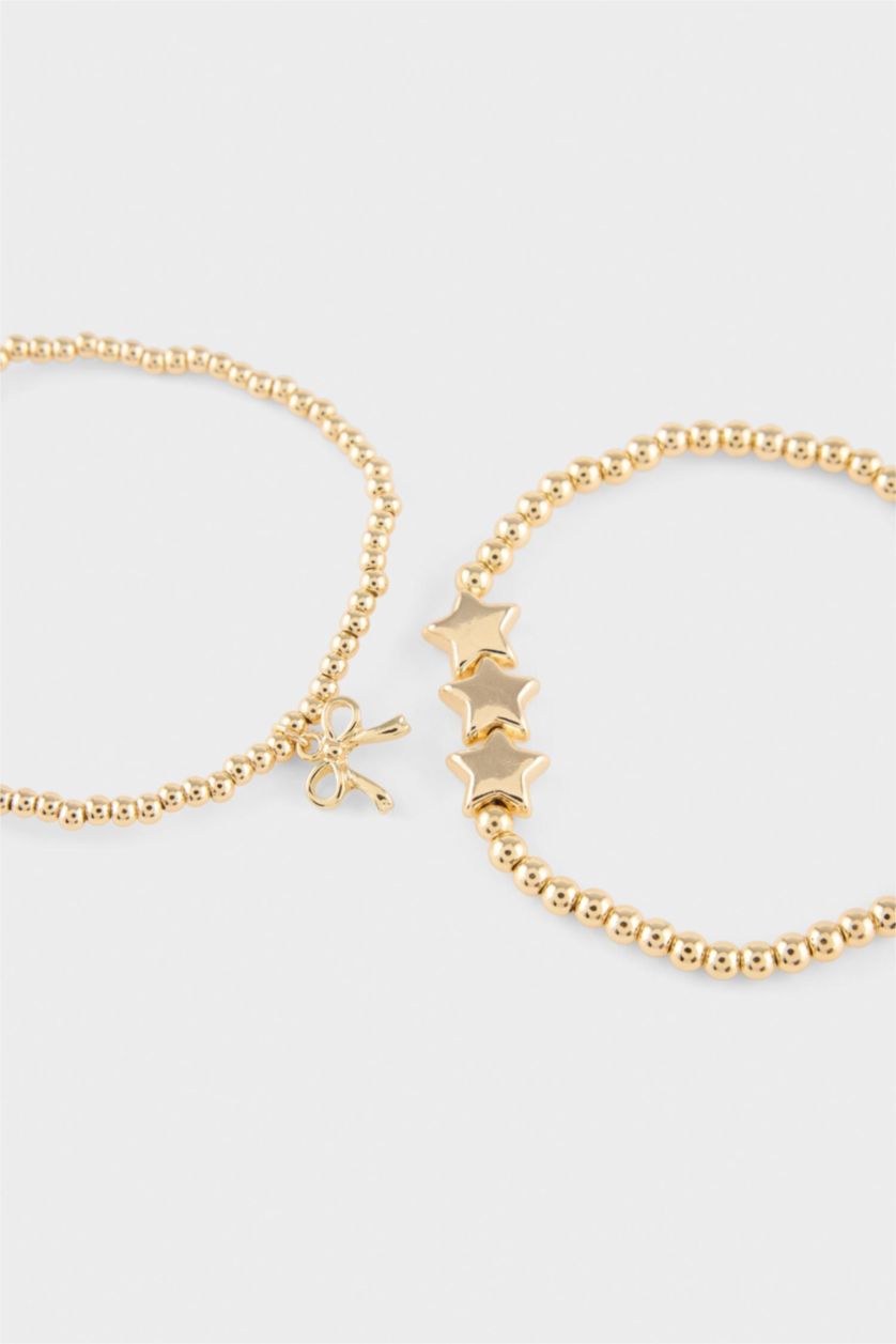 FEMME Altın Lot de 5 bracelets pour femme