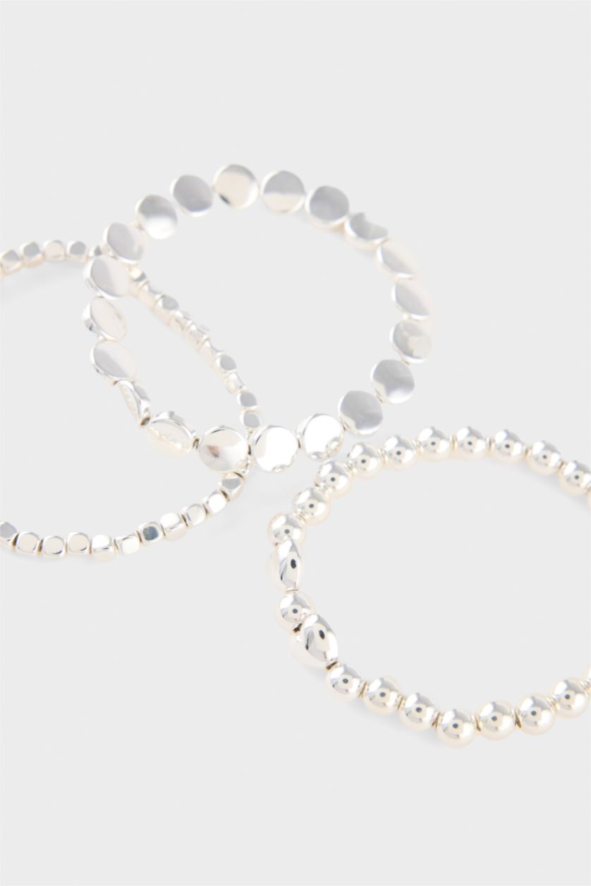 Kadın Gümüş Kadın 5'li Bileklik