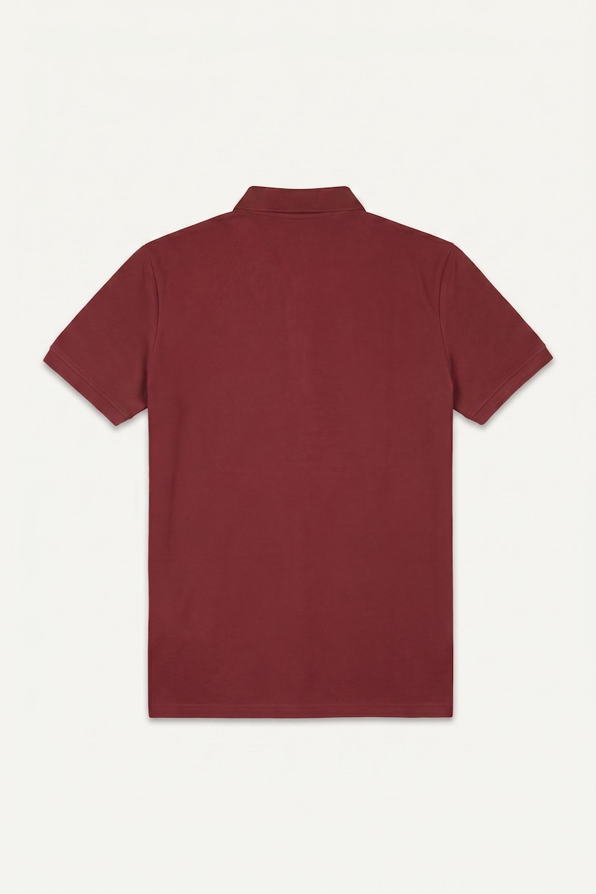 MAN Dark Orange 100% Cotton Regular Fit Pique Polo T-Shirt