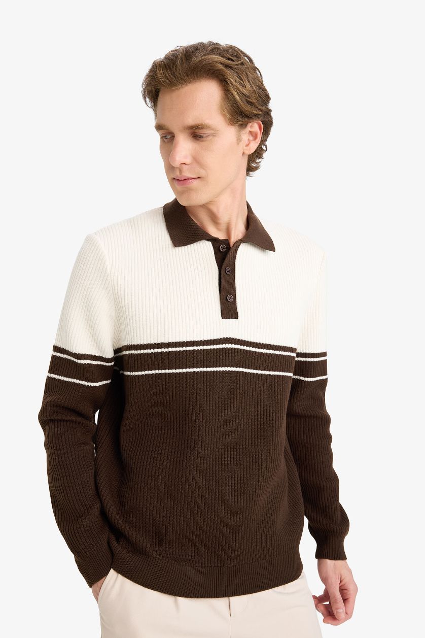 MAN Brown Knitwear Pullover