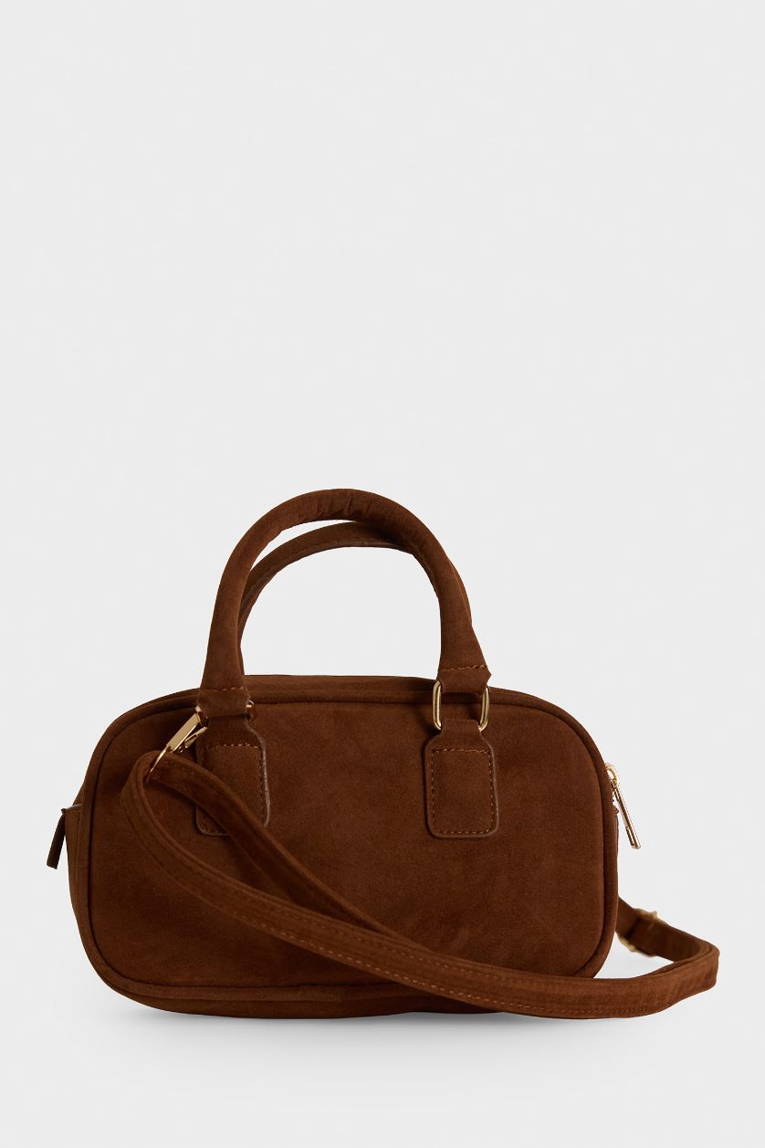 Kadın Taba Kadın Süet Omuz Çantası