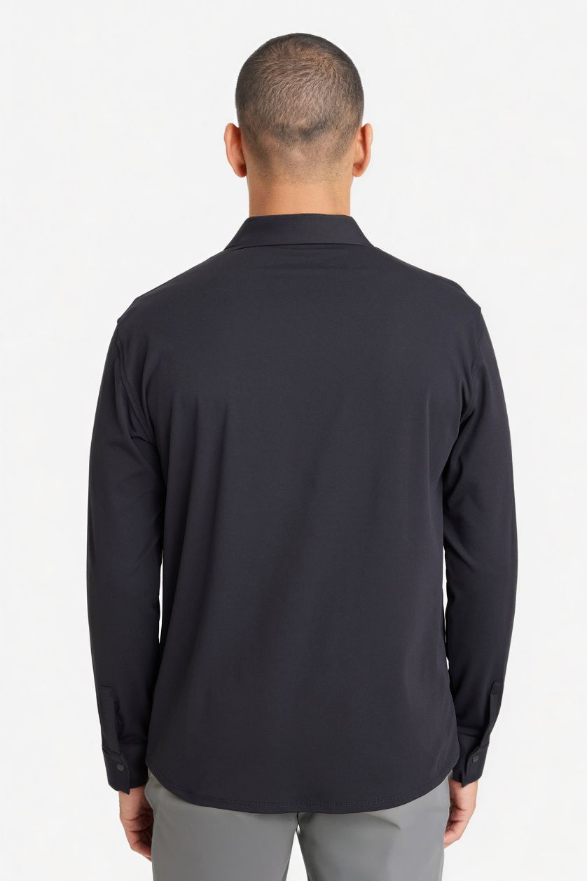 Erkek Siyah Uzun Kollu Gömlek