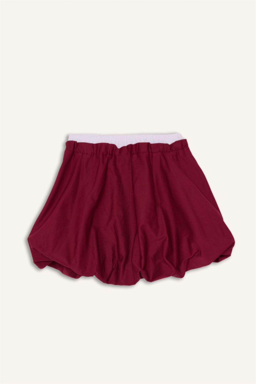 FILLES Bordeaux Jupe pour fille