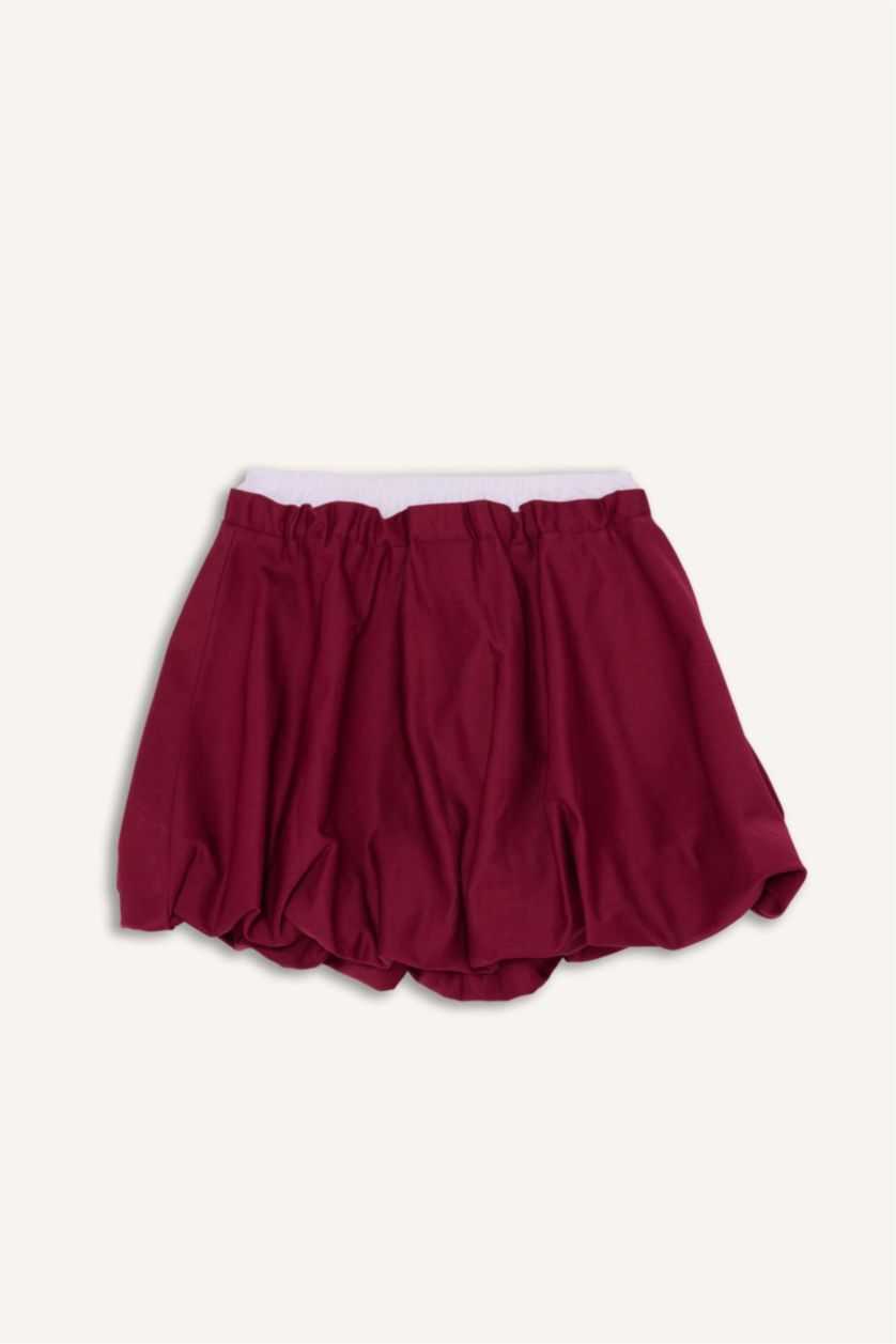 FILLES Bordeaux Jupe pour fille