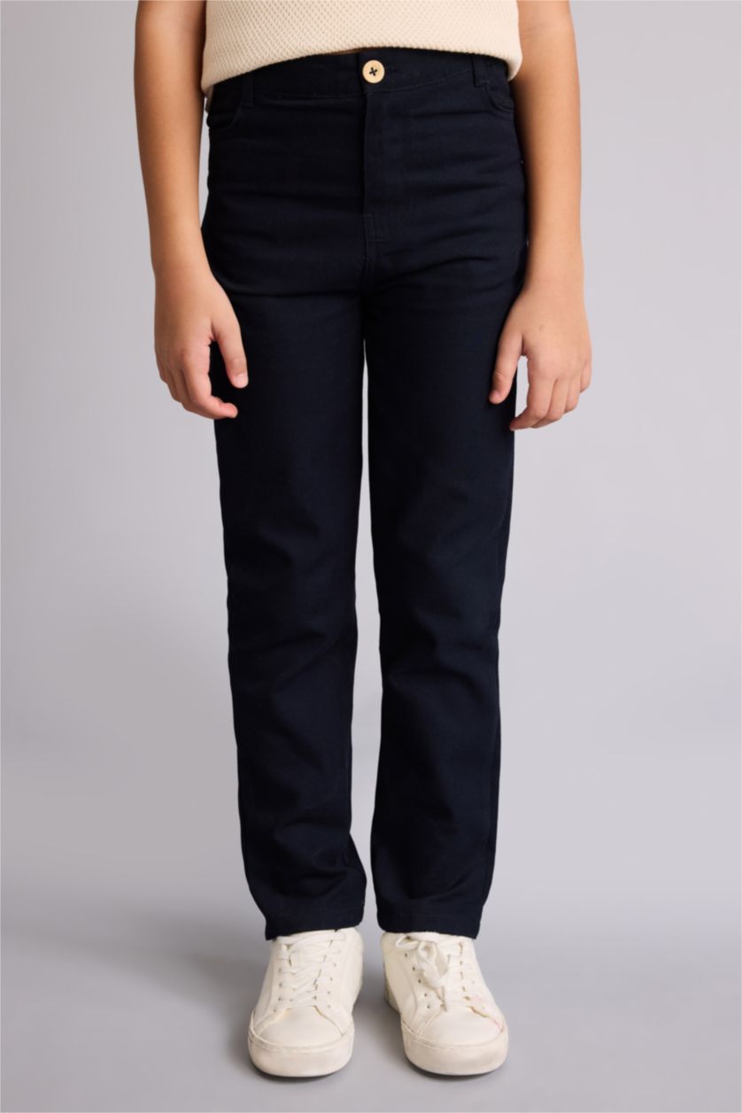 Boys & Teens Ecru Baby Boy Gabardine 2 Piece Set