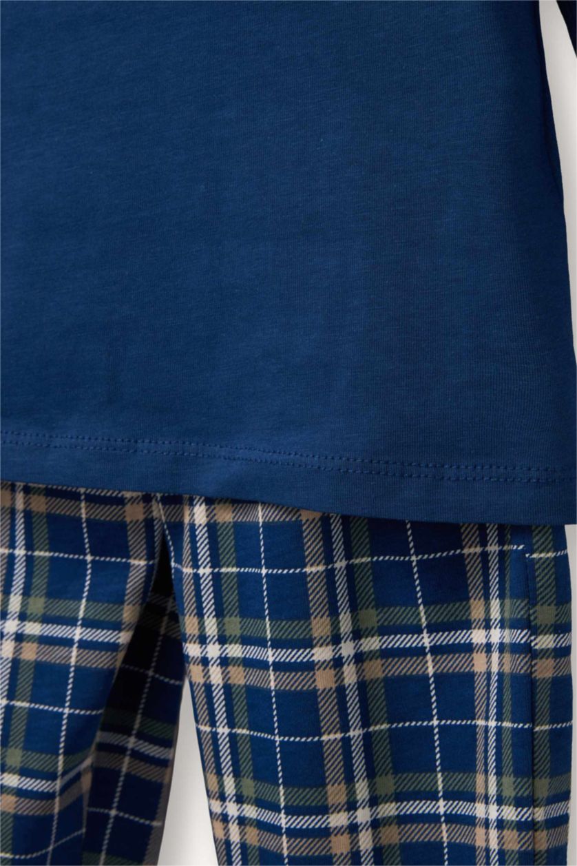 BABY BOY NAVY Baby Boy Printed 2 Piece Pajama Set