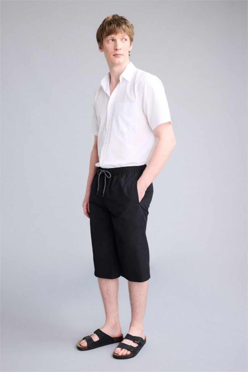 Мужчины Черный Long Fit Swim Shorts