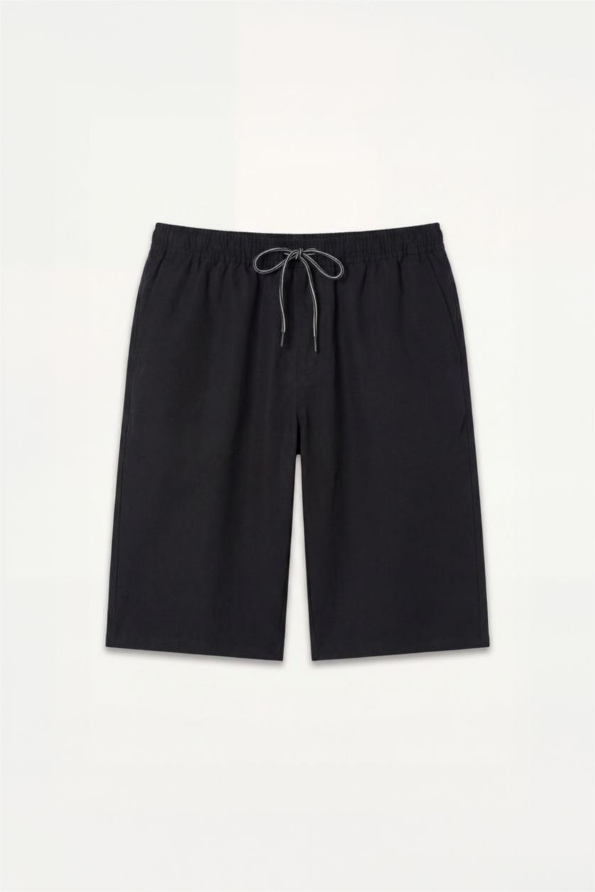 Мужчины Черный Long Fit Swim Shorts