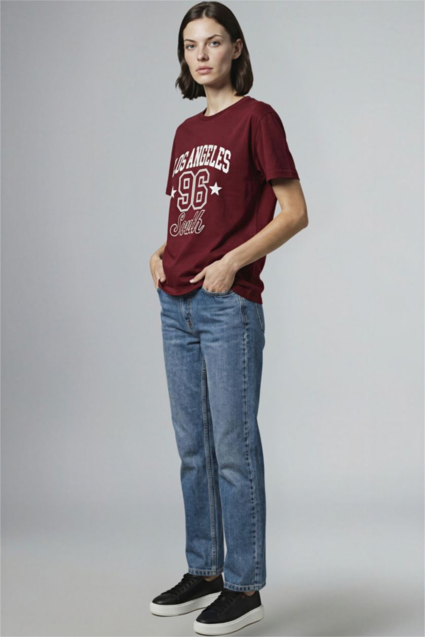 حريمي خمري Woman Short Sleeve T-Shirt