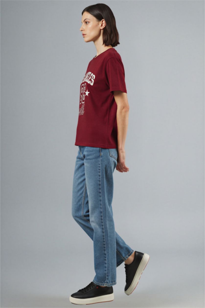 حريمي خمري Woman Short Sleeve T-Shirt