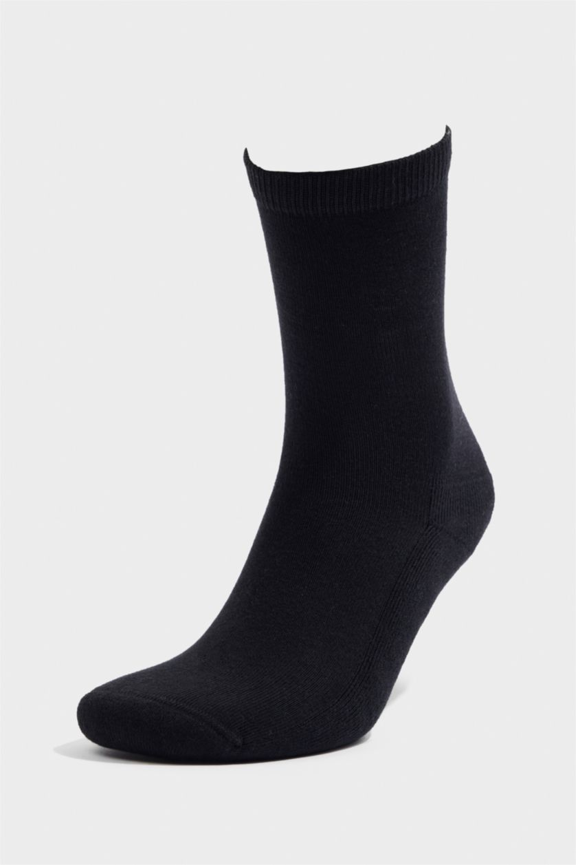 Young Boys - Teen Boys Black Boy 3 piece Terry Socks