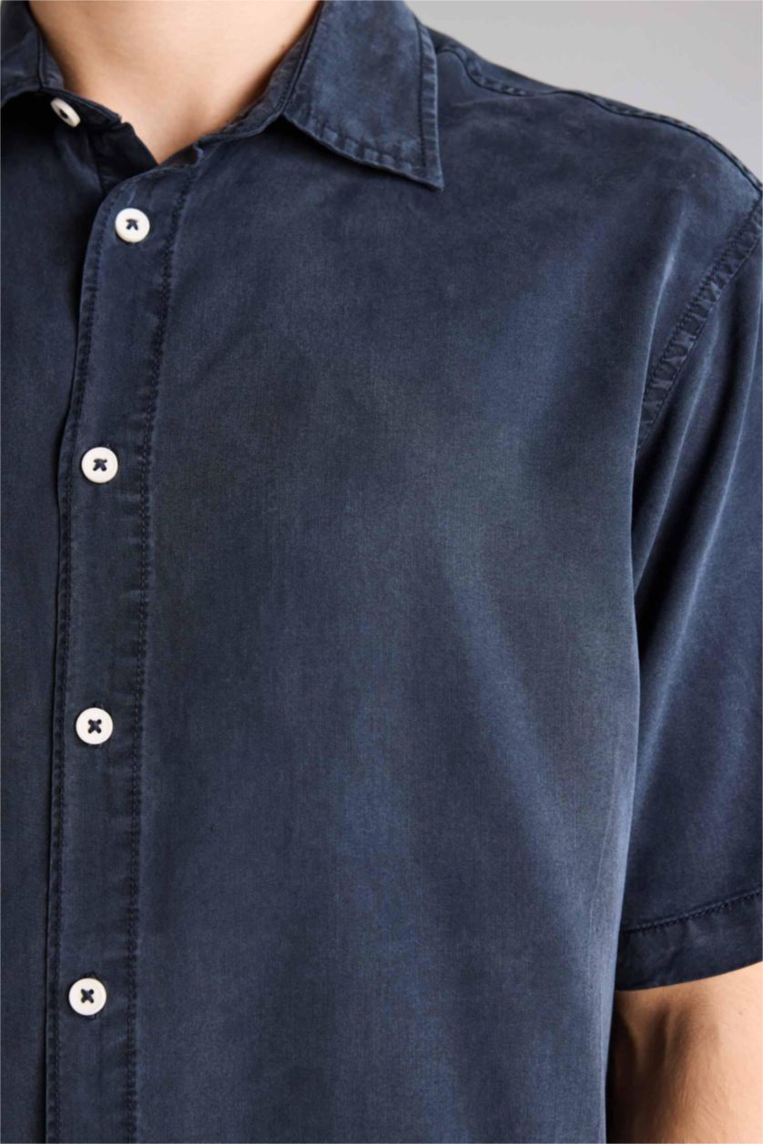 HOMME Marin Chemise premium en tencel