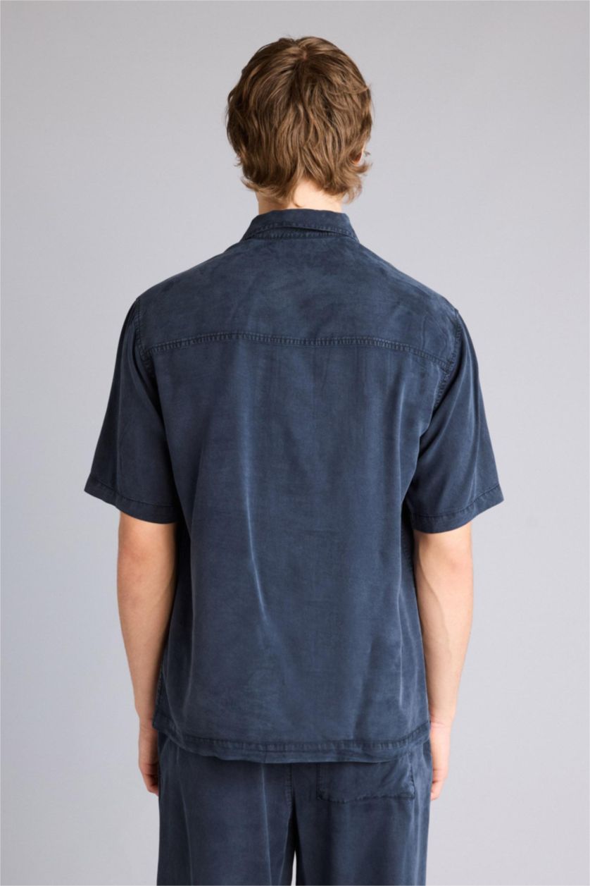HOMME Marin Chemise premium en tencel