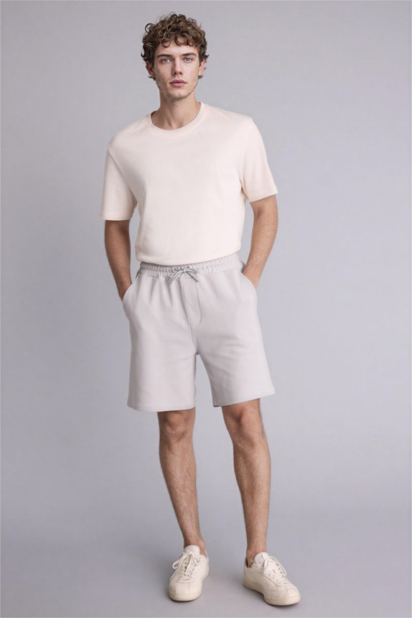 Erkek Taş Regular Fıt Şort