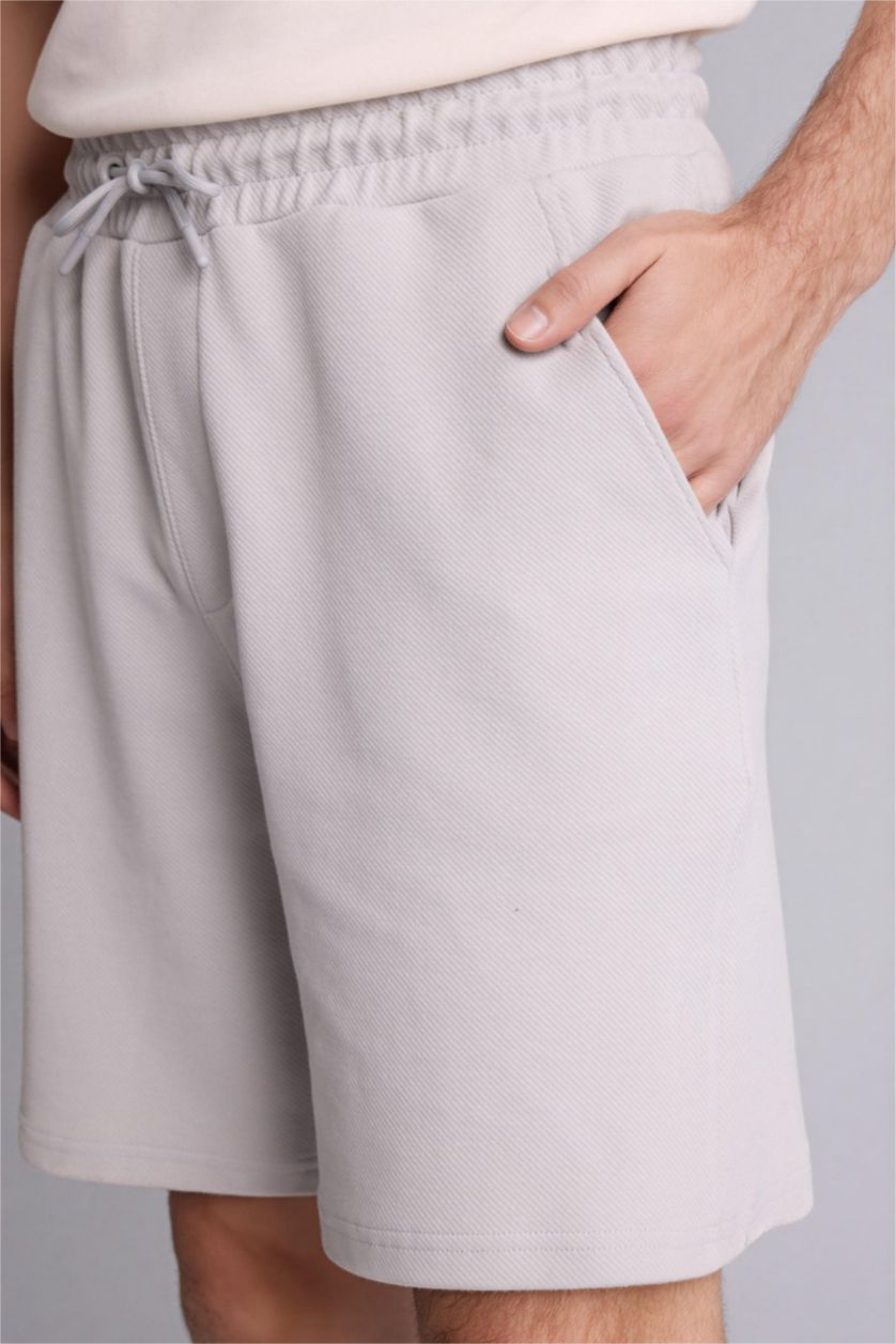 Erkek Taş Regular Fıt Şort