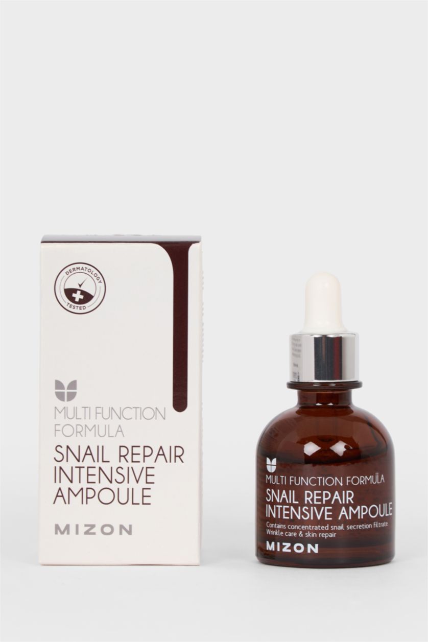 Kadın Kahve Mizon Snail Repair Intensive Ampoule Yaşlanma Karşıtı Özel Bakım Ampulü 30 ml