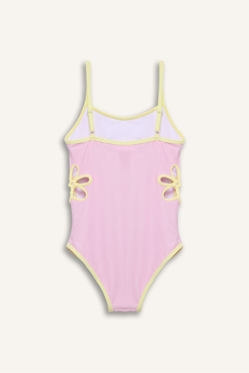 Девочки и подростки Сиреневый Купальник для девочек