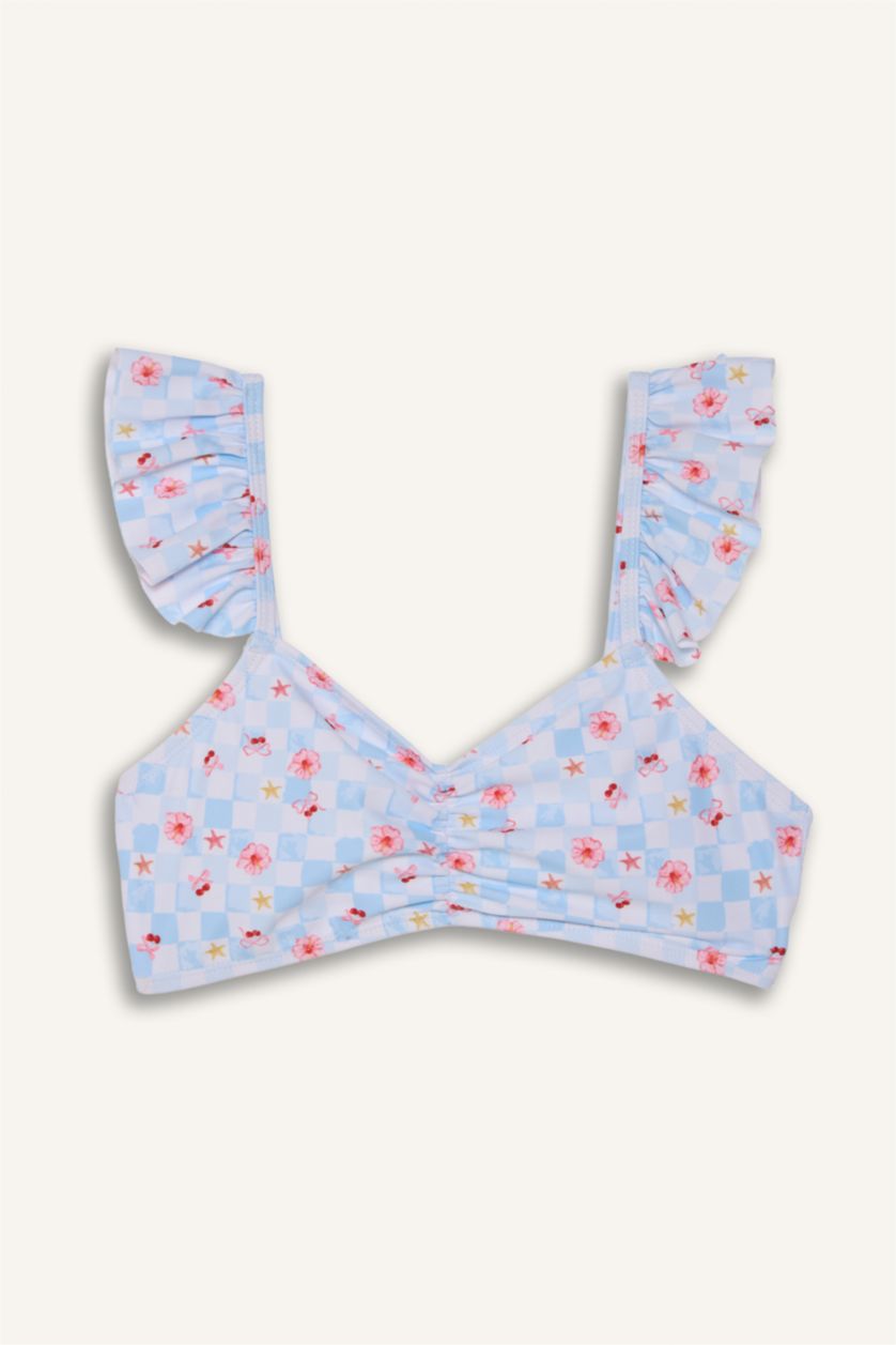 Қыздар Және Жасөспірімдер Ашық Көгілдір Қыз балаларға арналған 2 дана бикини