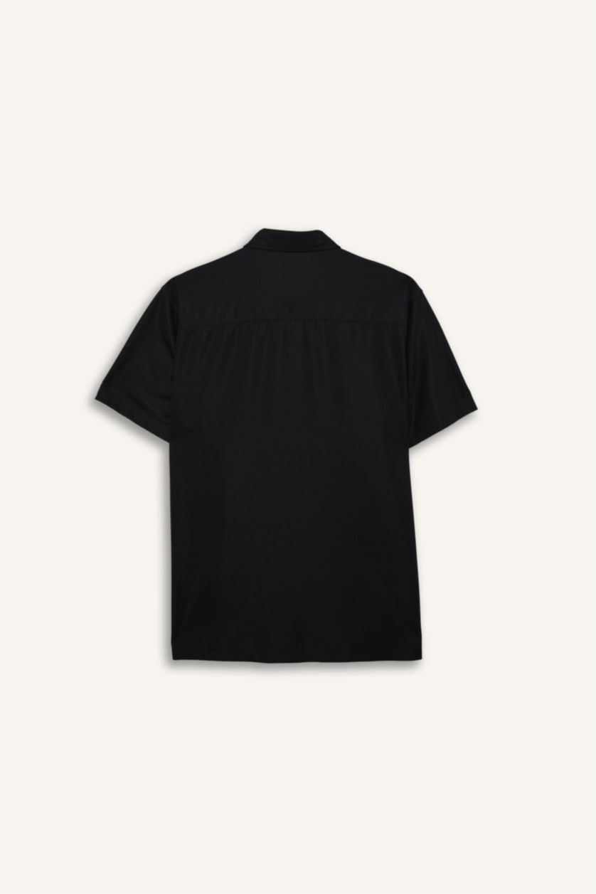 Ерлер қара Man Short Sleeve Shirt