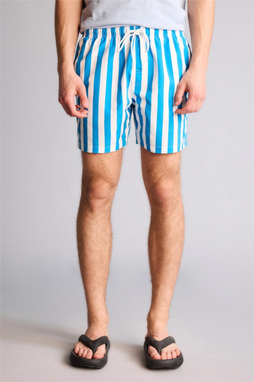 رجال اللون الملكي Swim Shorts