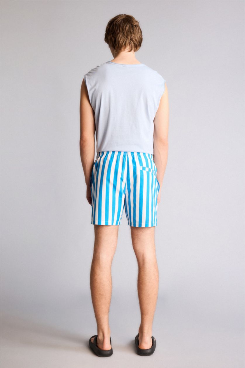 رجال اللون الملكي Swim Shorts
