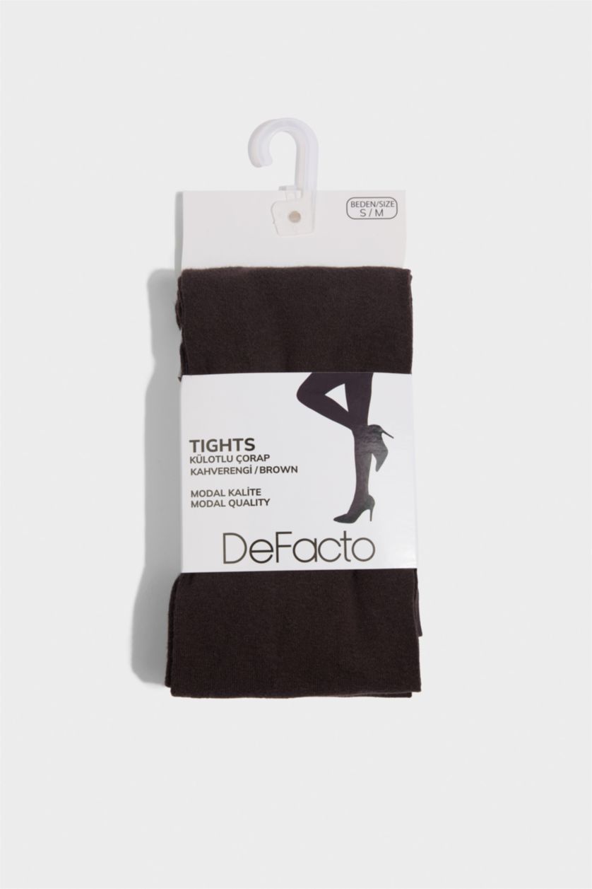 Women Brown modal Tights