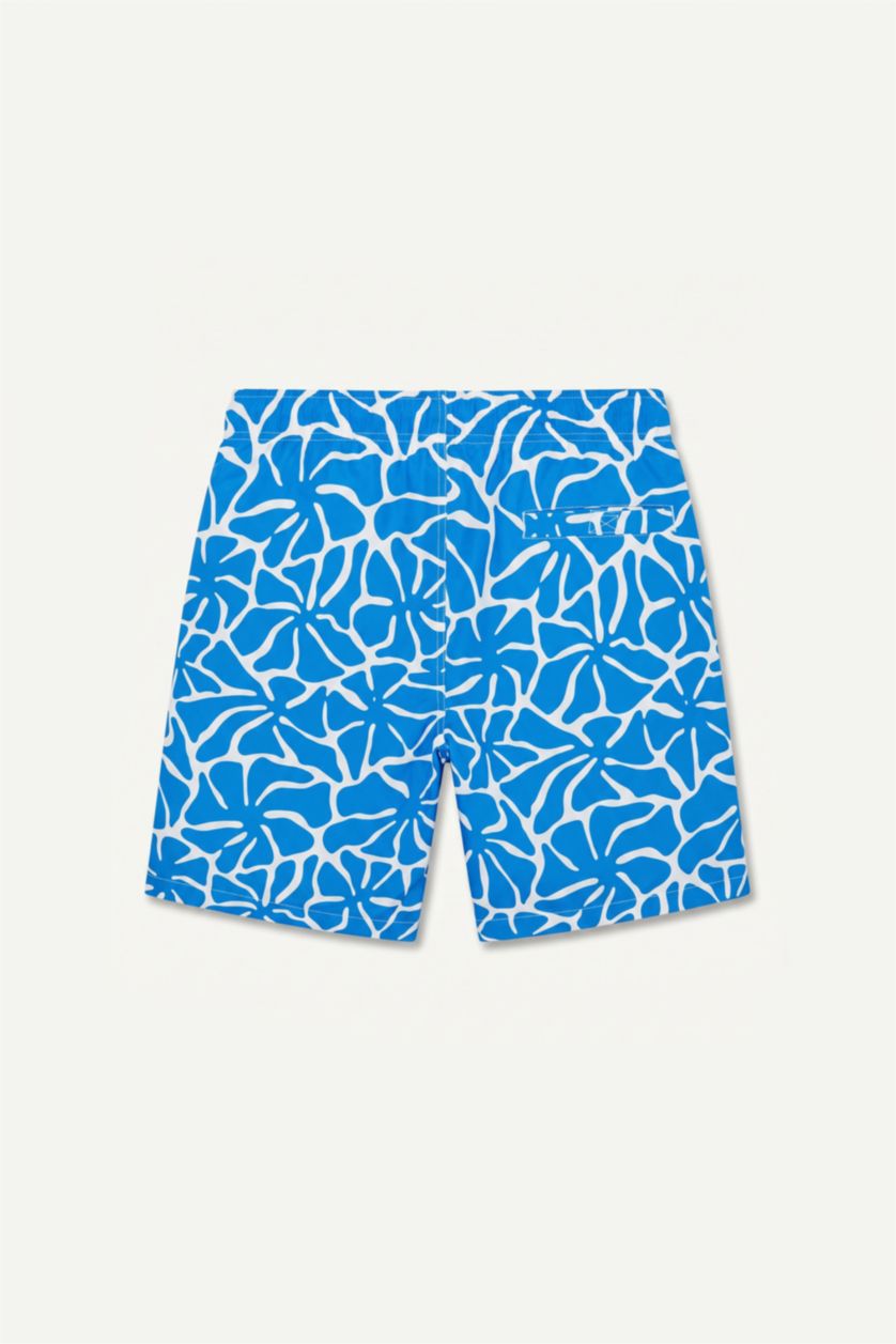 Men Royal Regular Fit Swim Shorts