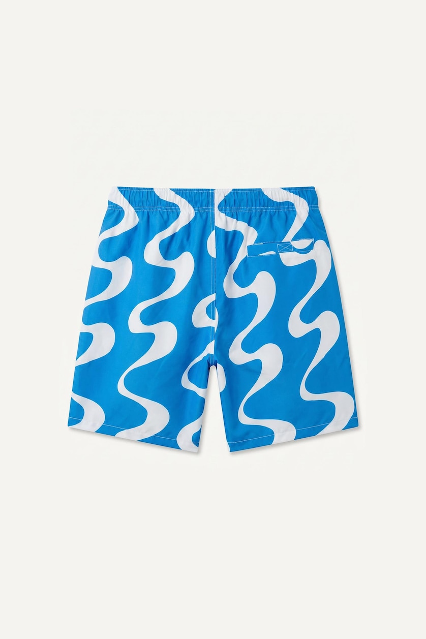 Men Royal Regular Fit Swim Shorts