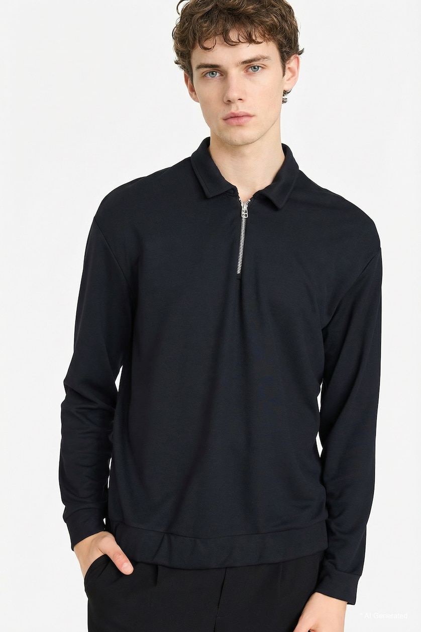 HOMME Noir Coupe Régulière