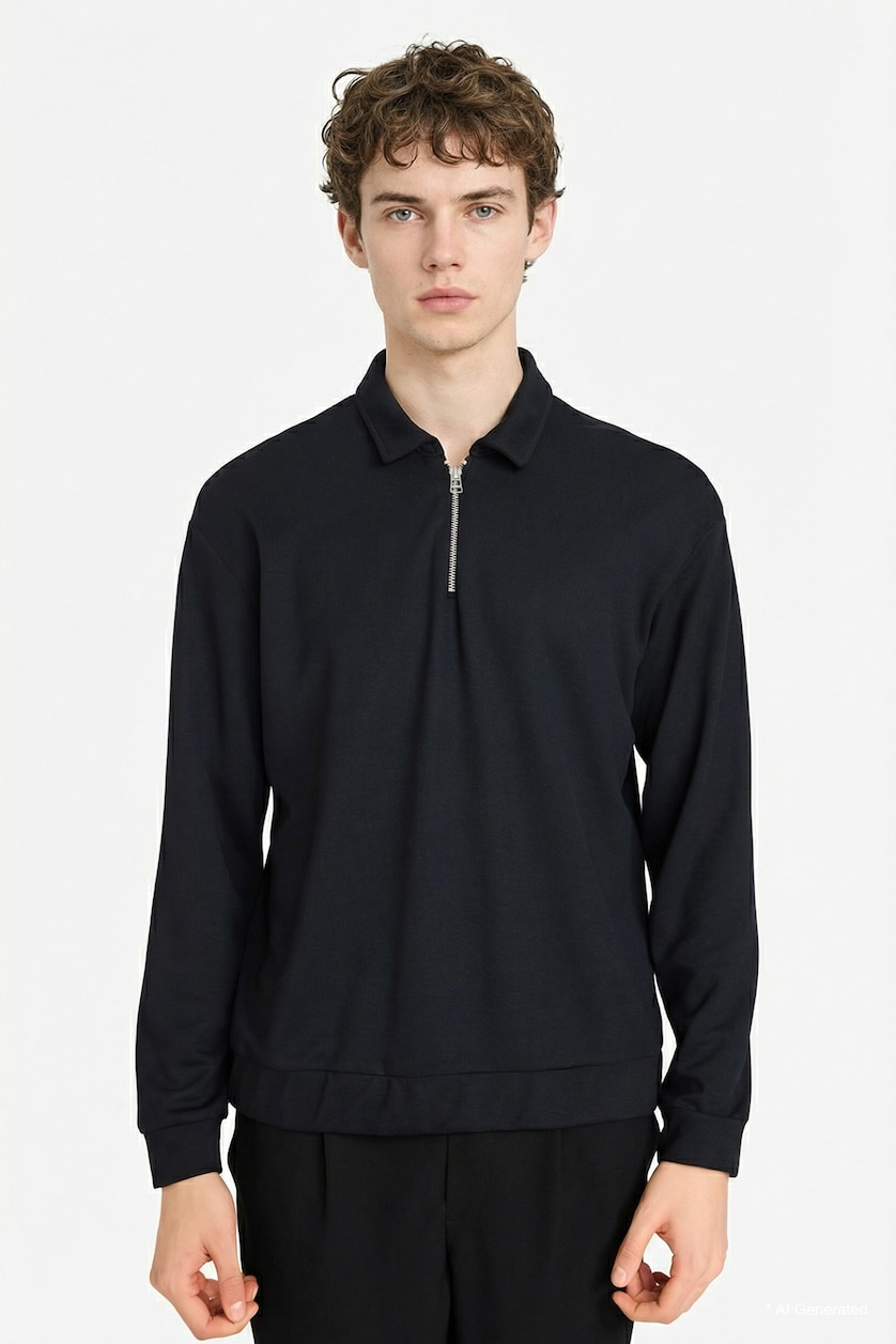 HOMME Noir Coupe Régulière