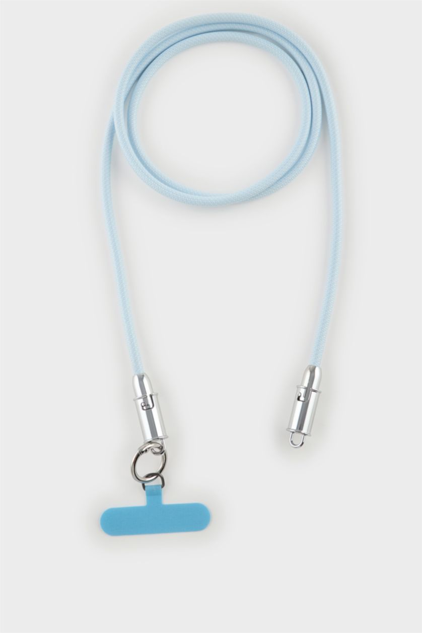Kadın Buz Mavi Telefon Askısı