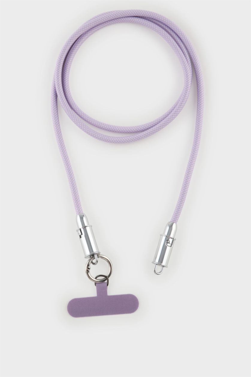 Kadın Lila Küçük Telefon Askısı