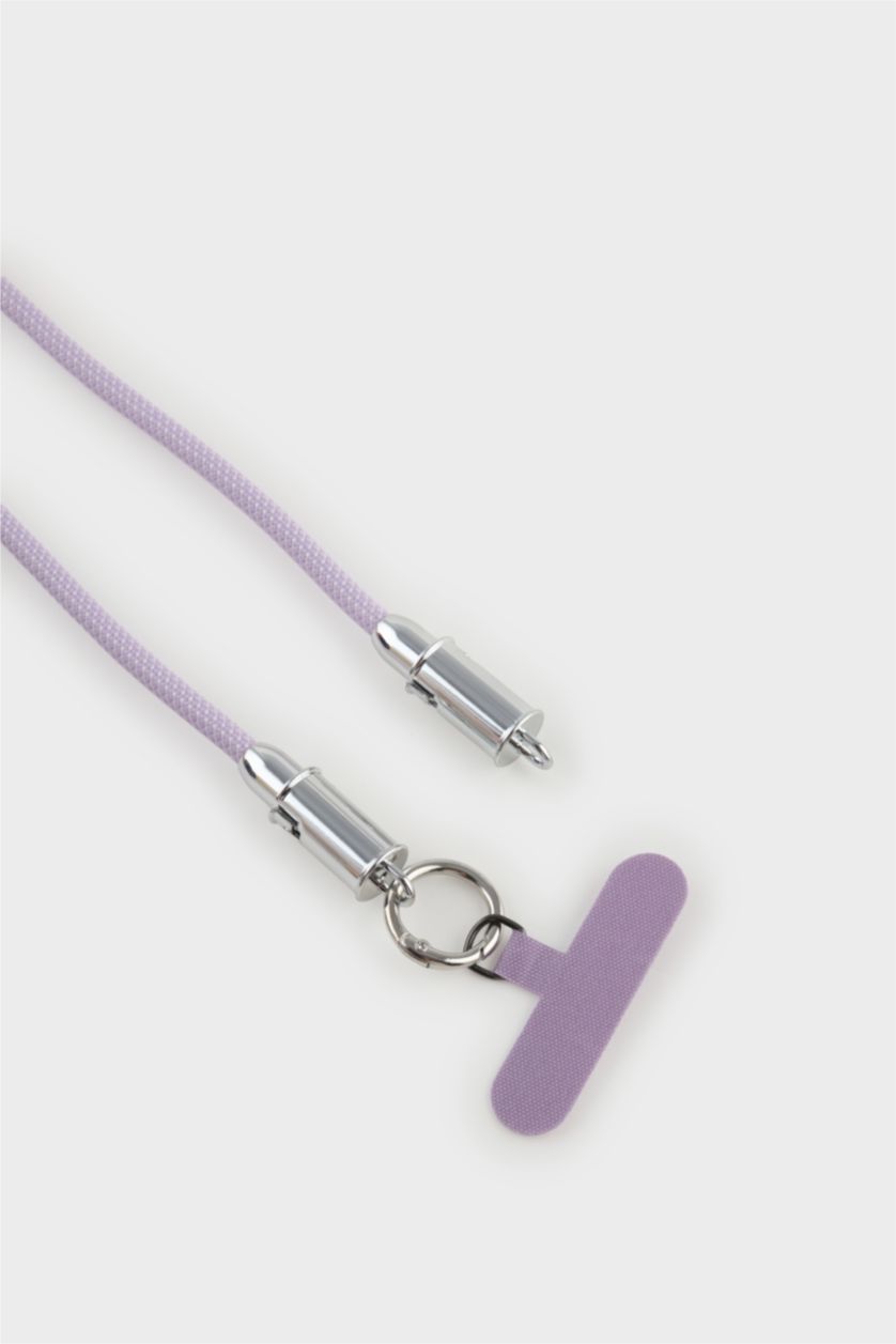 Kadın Lila Küçük Telefon Askısı