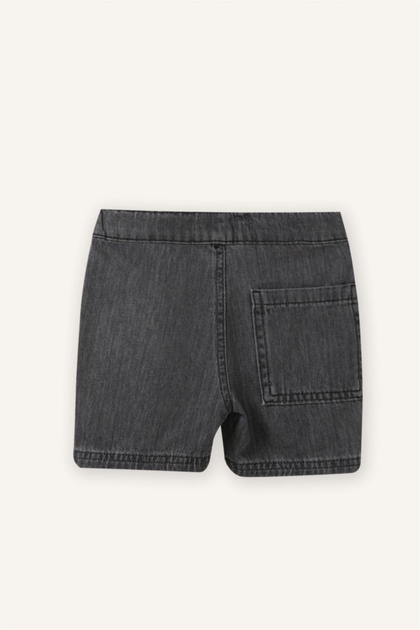 BOYS & TEENS Grey Baby Boy Regular Fit Shorts