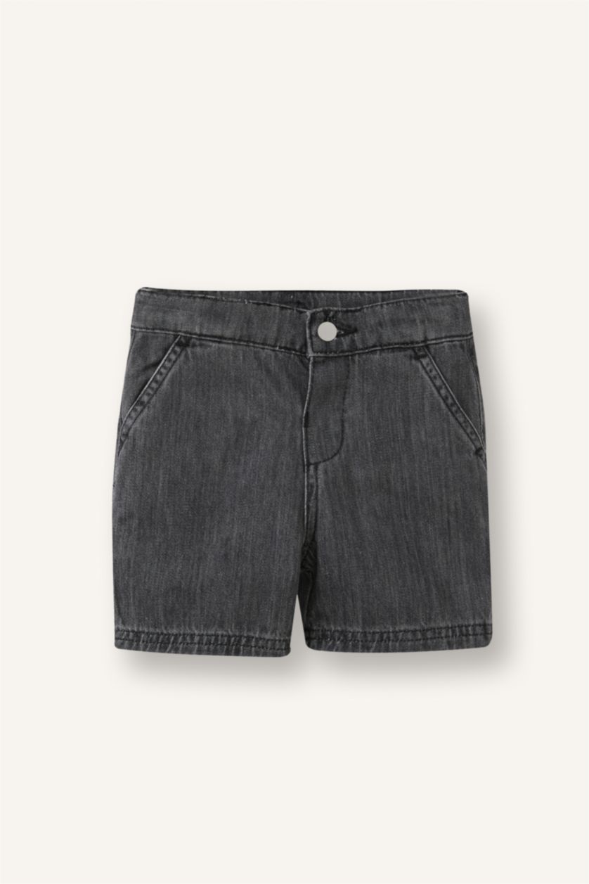 BABY BOY Grey Baby Boy Regular Fit Shorts
