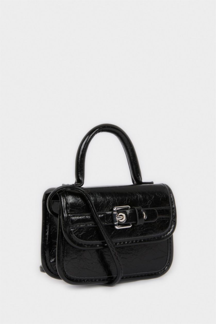 Kız Çocuk - Genç Kız Siyah Çapraz Çanta Kız Çocuk