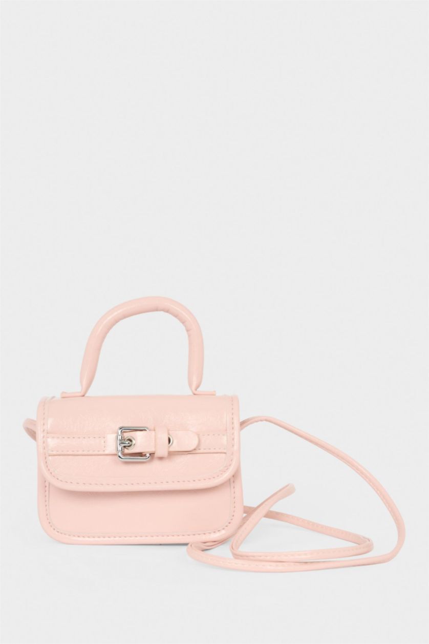 Kız Çocuk - Genç Kız Açık Pembe Çapraz Çanta Kız Çocuk