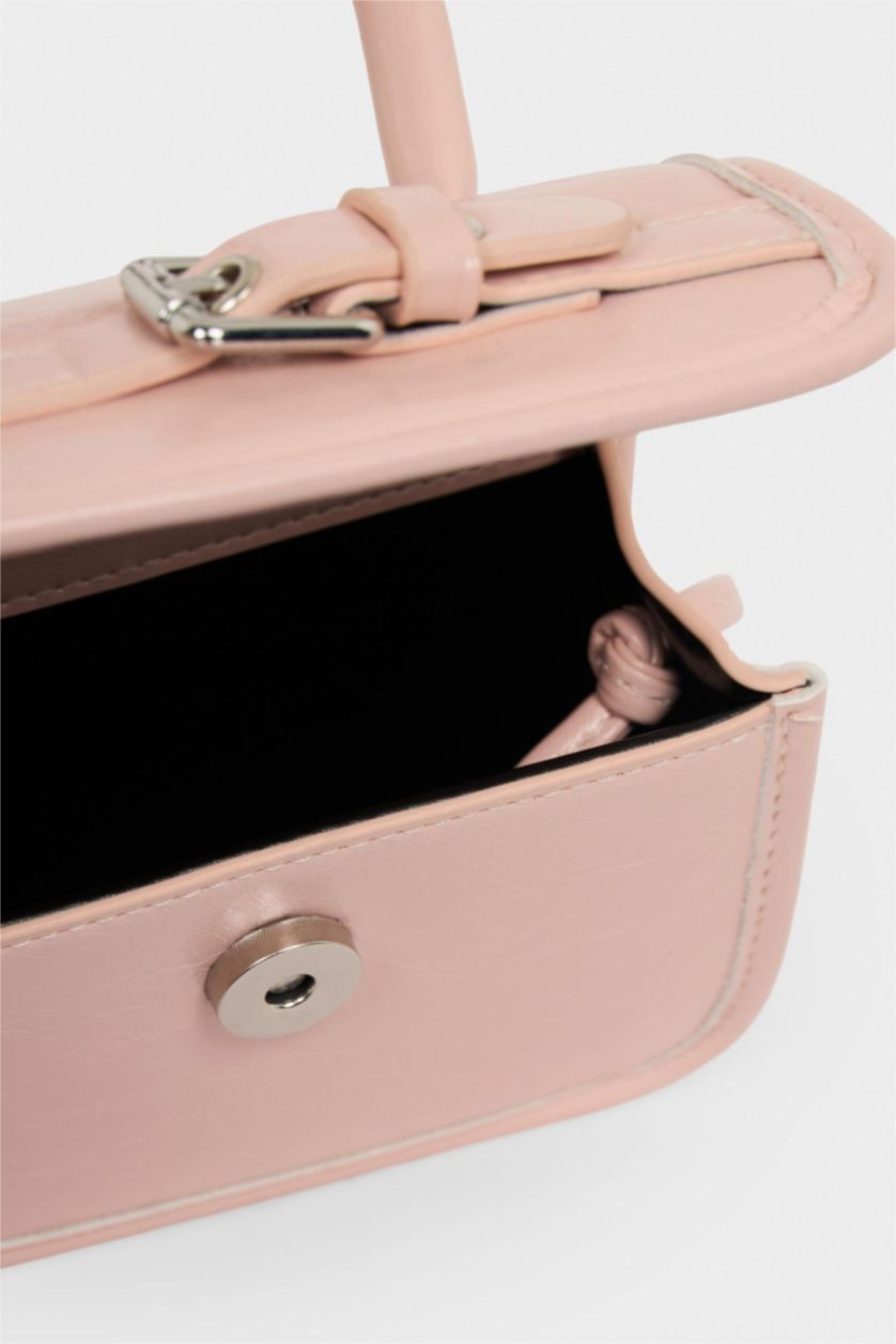 Kız Çocuk - Genç Kız Açık Pembe Çapraz Çanta Kız Çocuk