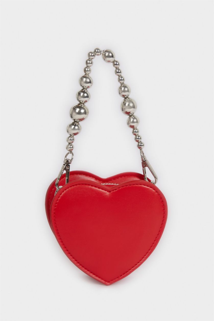 Kız Çocuk - Genç Kız Kırmızı Çapraz Çanta Kız Çocuk